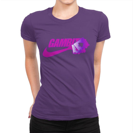 Cajun Athletics - Womens Premium T-Shirts RIPT Apparel Small / Purple Rush