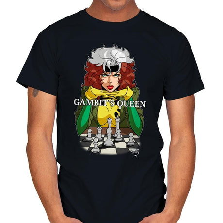 Cajun's Queen - Anytime - Mens T-Shirts RIPT Apparel Small / Black