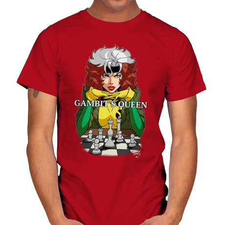 Cajun's Queen - Anytime - Mens T-Shirts RIPT Apparel Small / Red