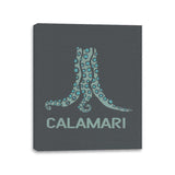 Calamari - Canvas Wraps Canvas Wraps RIPT Apparel 11x14 / Charcoal