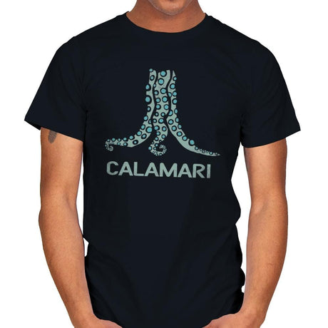 Calamari - Mens T-Shirts RIPT Apparel Small / Black