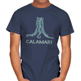 Calamari - Mens T-Shirts RIPT Apparel Small / Navy