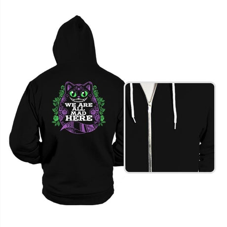 Calavera Cheshire Cat - Hoodies Hoodies RIPT Apparel