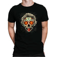 Calavera Einstein - Mens Premium T-Shirts RIPT Apparel Small / Black