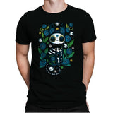 Calavera Witched Cat - Mens Premium T-Shirts RIPT Apparel Small / Black