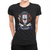 Calavera - Womens Premium T-Shirts RIPT Apparel Small / Black