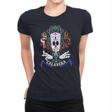 Calavera - Womens Premium T-Shirts RIPT Apparel Small / Midnight Navy