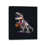 Calaverasaurus Rex - Canvas Wraps Canvas Wraps RIPT Apparel 11x14 / Black