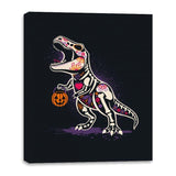 Calaverasaurus Rex - Canvas Wraps Canvas Wraps RIPT Apparel 16x20 / Black
