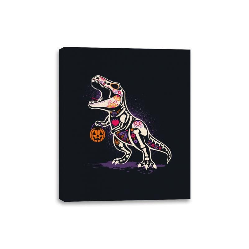 Calaverasaurus Rex - Canvas Wraps Canvas Wraps RIPT Apparel 8x10 / Black