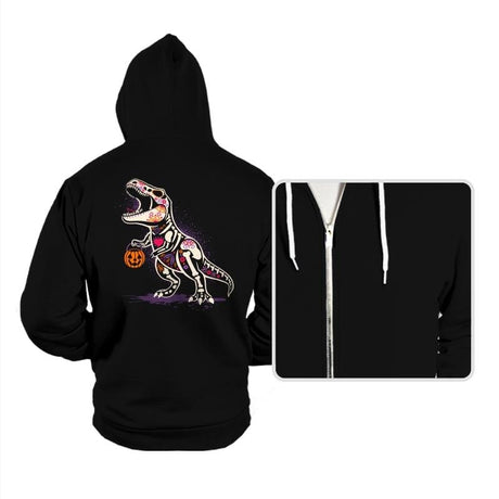 Calaverasaurus Rex - Hoodies Hoodies RIPT Apparel Small / Black