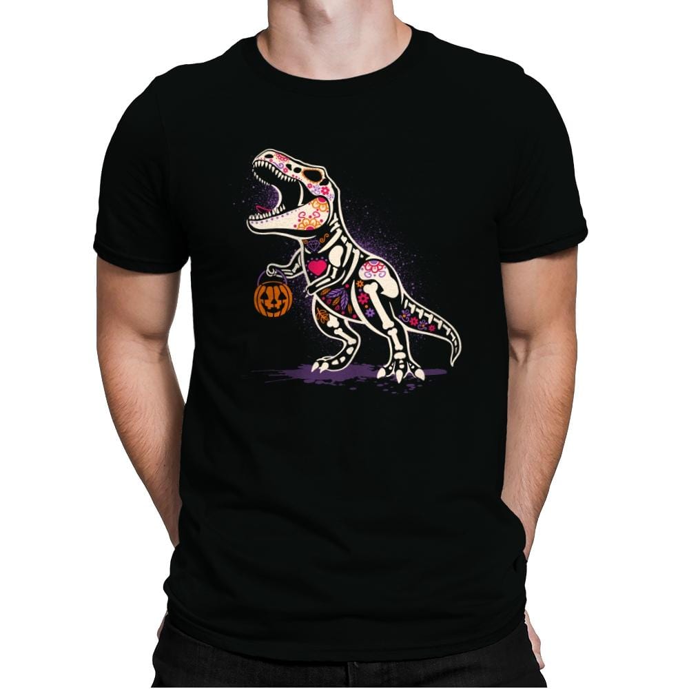 Calaverasaurus Rex - Mens Premium T-Shirts RIPT Apparel Small / Black