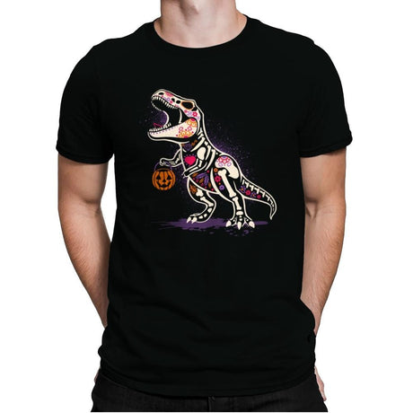 Calaverasaurus Rex - Mens Premium T-Shirts RIPT Apparel Small / Black