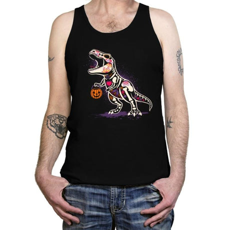 Calaverasaurus Rex - Tanktop Tanktop RIPT Apparel X-Small / Black