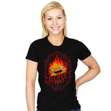 Calcifers BBQ - Womens T-Shirts RIPT Apparel Small / Black