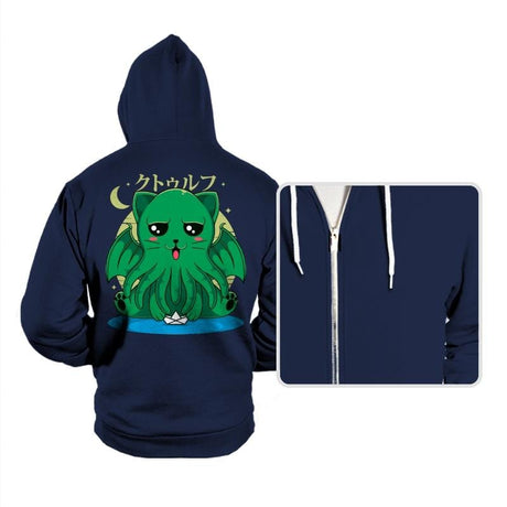 Call of Cathulhu - Hoodies Hoodies RIPT Apparel Small / Navy