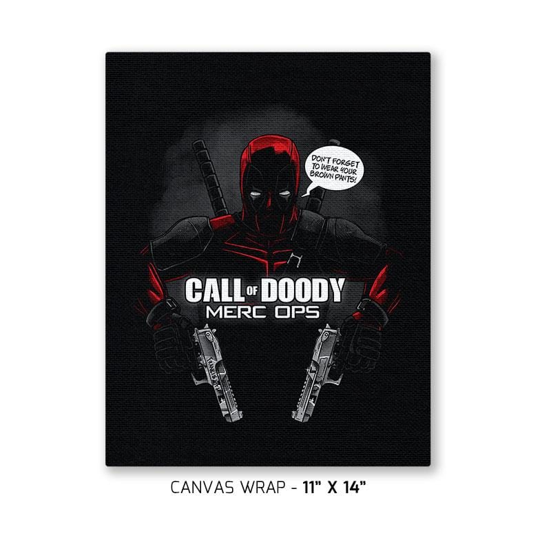 Call of Doody Exclusive - Canvas Wraps Canvas Wraps RIPT Apparel 11x14 inch