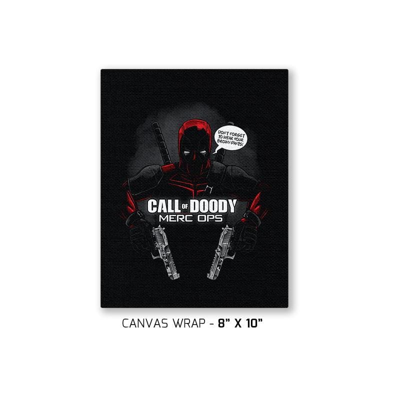 Call of Doody Exclusive - Canvas Wraps Canvas Wraps RIPT Apparel 8x10 inch