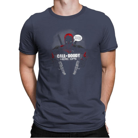 Call of Doody Exclusive - Mens Premium T-Shirts RIPT Apparel Small / Indigo