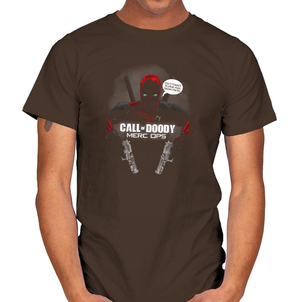 Call of Doody Exclusive - Mens T-Shirts RIPT Apparel Small / Dark Chocolate