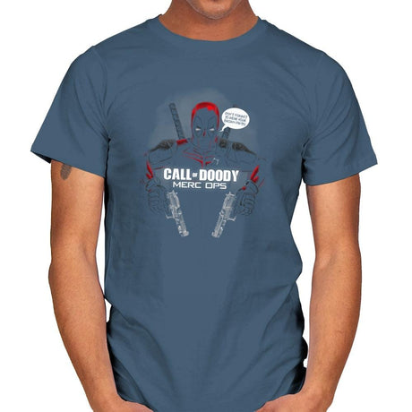 Call of Doody Exclusive - Mens T-Shirts RIPT Apparel Small / Indigo Blue