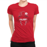 Call of Doody Exclusive - Womens Premium T-Shirts RIPT Apparel Small / Red
