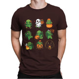 Call of Halloween - Mens Premium T-Shirts RIPT Apparel Small / Dark Chocolate