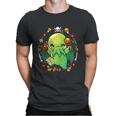 Call of Halloween - Mens Premium T-Shirts RIPT Apparel Small / Heavy Metal