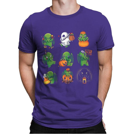 Call of Halloween - Mens Premium T-Shirts RIPT Apparel Small / Purple Rush