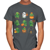 Call of Halloween - Mens T-Shirts RIPT Apparel Small / Charcoal