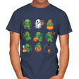 Call of Halloween - Mens T-Shirts RIPT Apparel Small / Navy