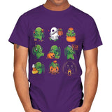 Call of Halloween - Mens T-Shirts RIPT Apparel Small / Purple