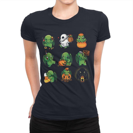 Call of Halloween - Womens Premium T-Shirts RIPT Apparel