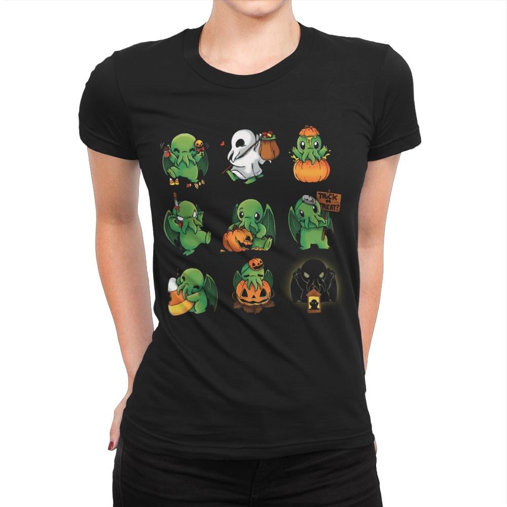 Call of Halloween - Womens Premium T-Shirts RIPT Apparel Small / Black