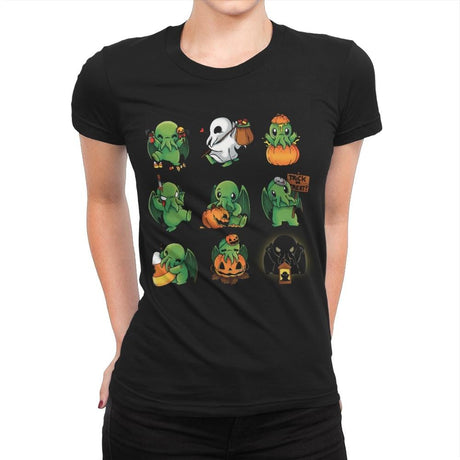 Call of Halloween - Womens Premium T-Shirts RIPT Apparel Small / Black