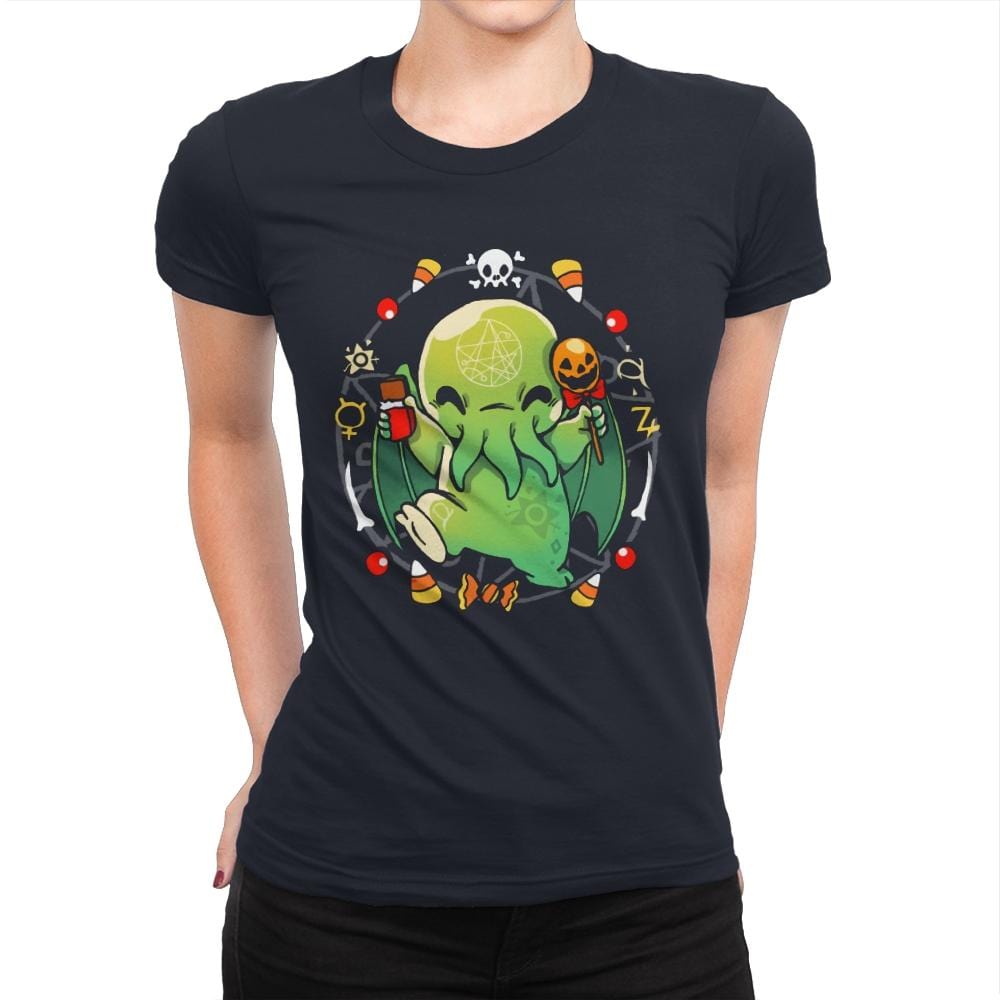 Call of Halloween - Womens Premium T-Shirts RIPT Apparel Small / Midnight Navy