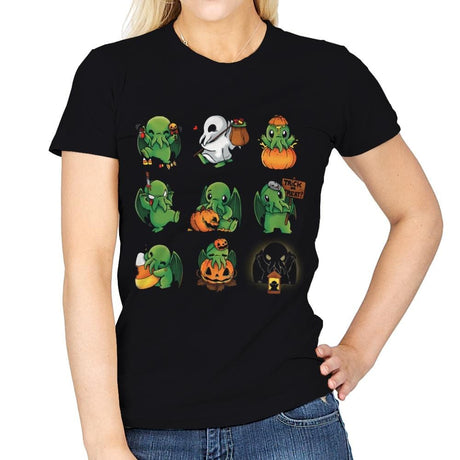 Call of Halloween - Womens T-Shirts RIPT Apparel Small / Black