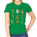 Call of Halloween - Womens T-Shirts RIPT Apparel Small / Irish Green