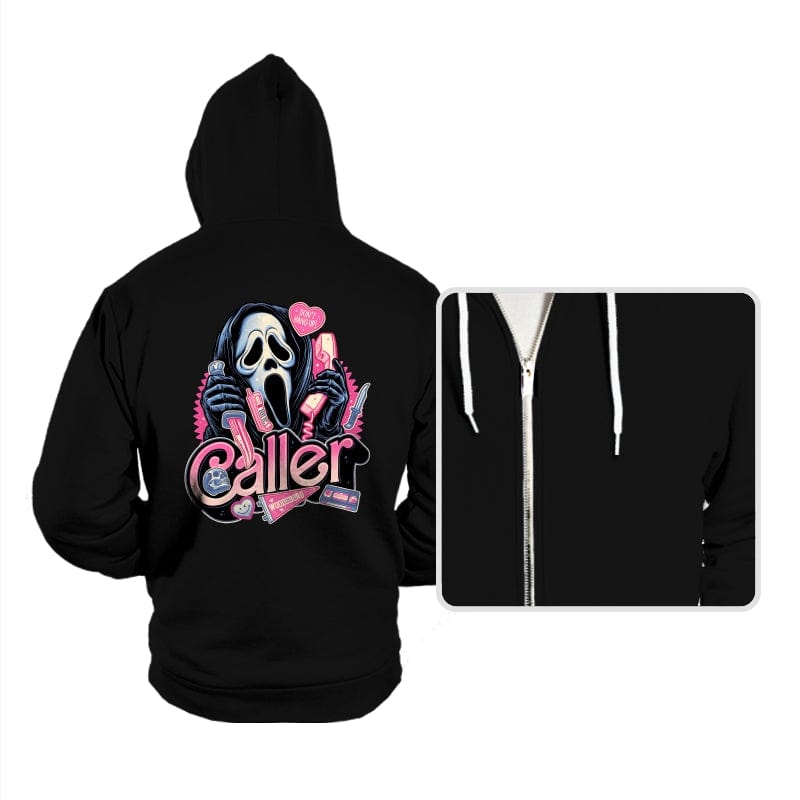 Caller Love - Hoodies Hoodies RIPT Apparel Small / Black