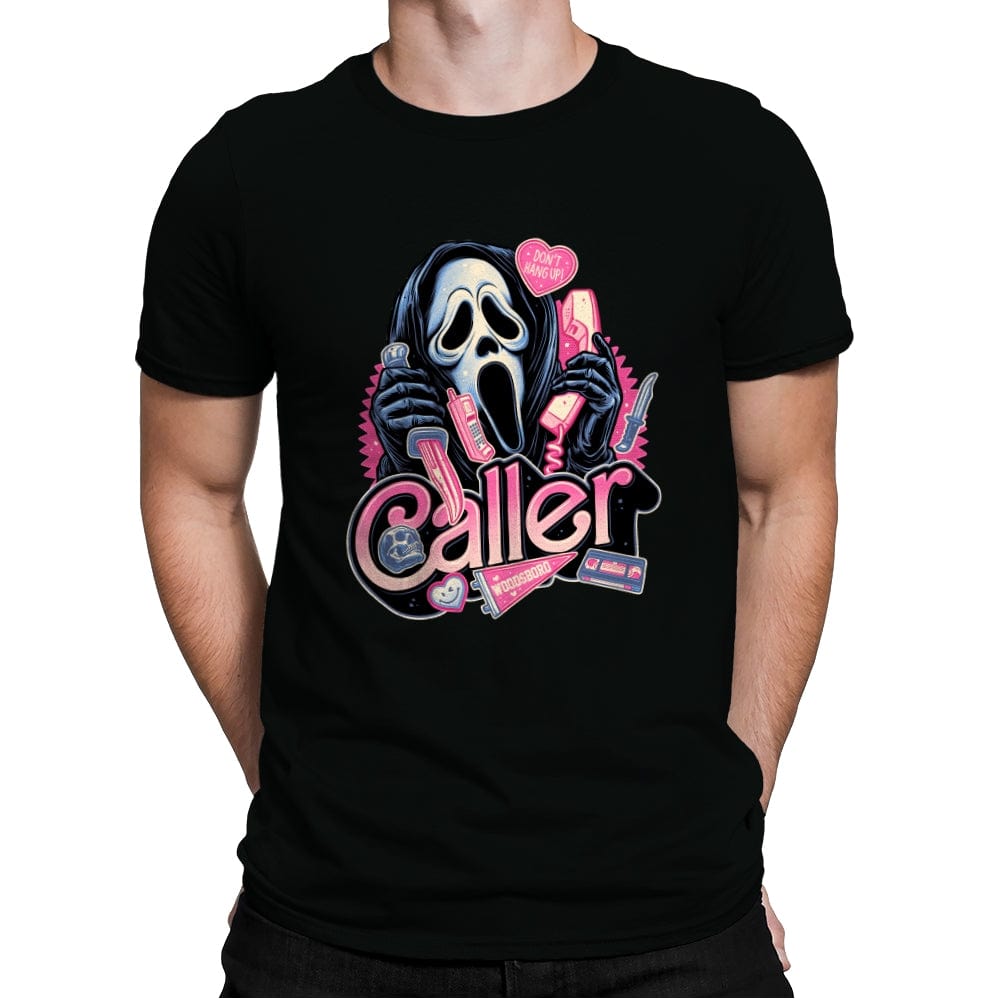 Caller Love - Mens Premium T-Shirts RIPT Apparel Small / Black