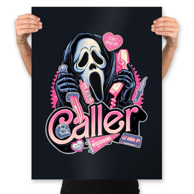 Caller Love - Prints Posters RIPT Apparel 18x24 / Black