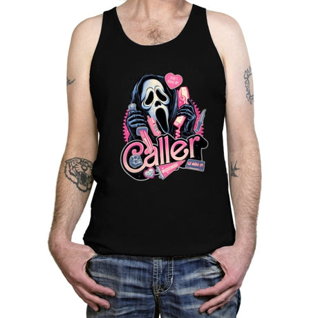 Caller Love - Tanktop Tanktop RIPT Apparel X-Small / Black