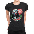Calling Santa - Womens Premium T-Shirts RIPT Apparel Small / Black
