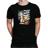 Calvonia Exclusive - Mens Premium T-Shirts RIPT Apparel Small / Black