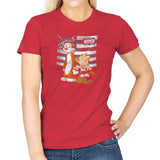 Calvonia Exclusive - Womens T-Shirts RIPT Apparel Small / Red