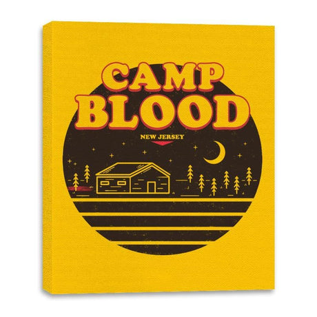 Camp Bloody - Canvas Wraps Canvas Wraps RIPT Apparel 16x20 / Sunshine