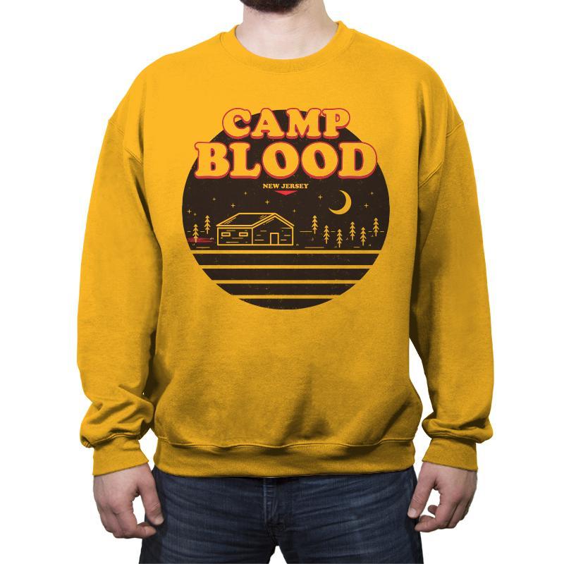 Camp Bloody - Crew Neck Sweatshirt Crew Neck Sweatshirt RIPT Apparel