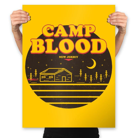 Camp Bloody - Prints Posters RIPT Apparel 18x24 / Sunshine