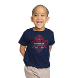 Camp Counselor - Youth T-Shirts RIPT Apparel X-small / Navy