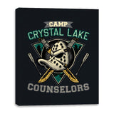 Camp Counselors - Canvas Wraps Canvas Wraps RIPT Apparel 16x20 / Black